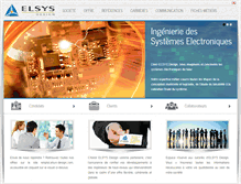 Tablet Screenshot of elsys-design.com